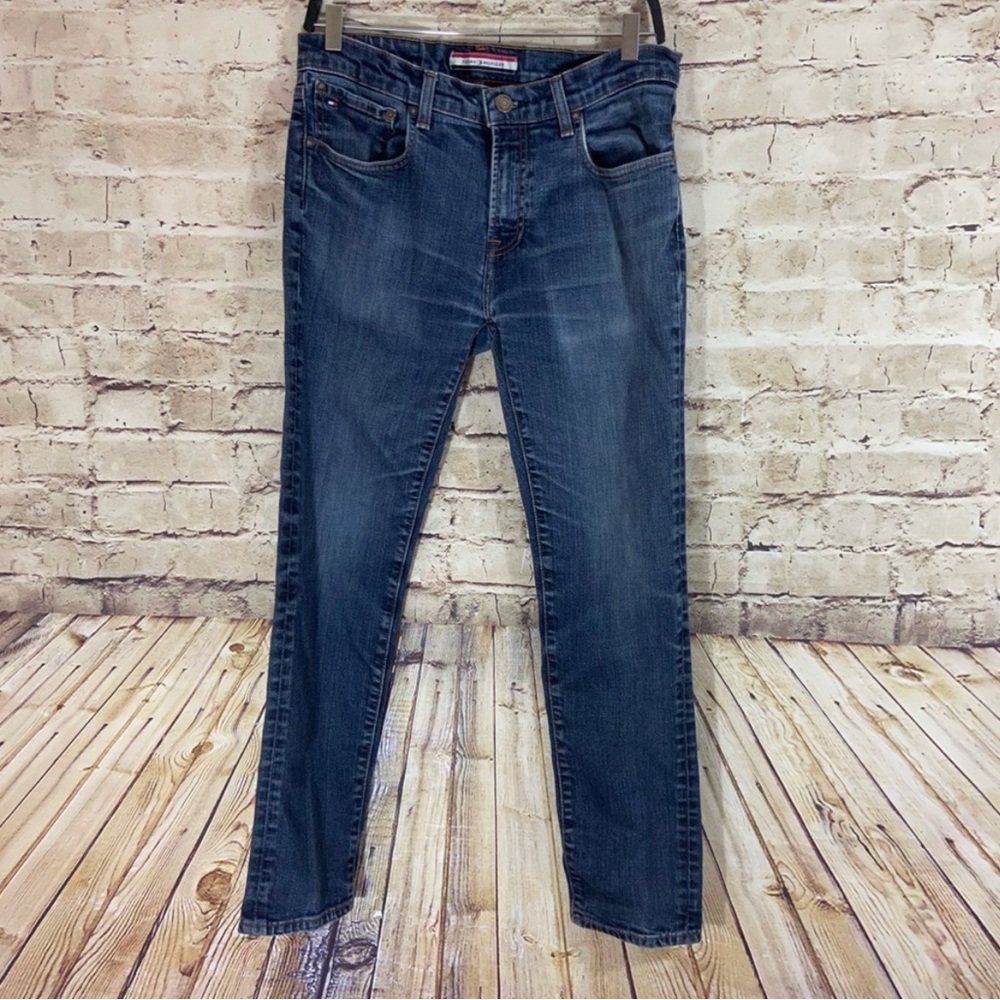 Tommy Hilfiger Men's Slim Jeans - Dark Blue